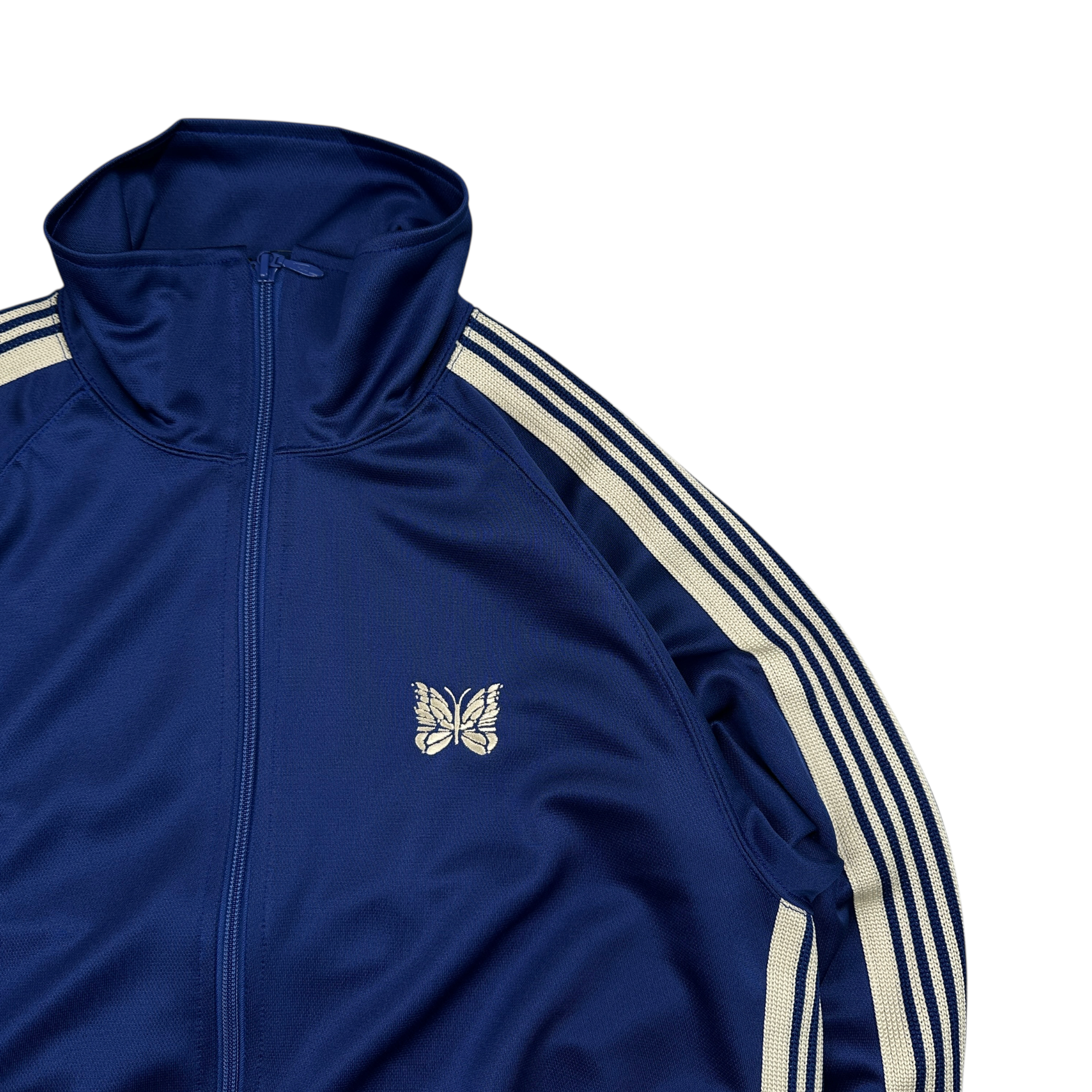 (NEW) NEEDLES POLY SMOOTH TRACK JACKET - ROYAL BLUE