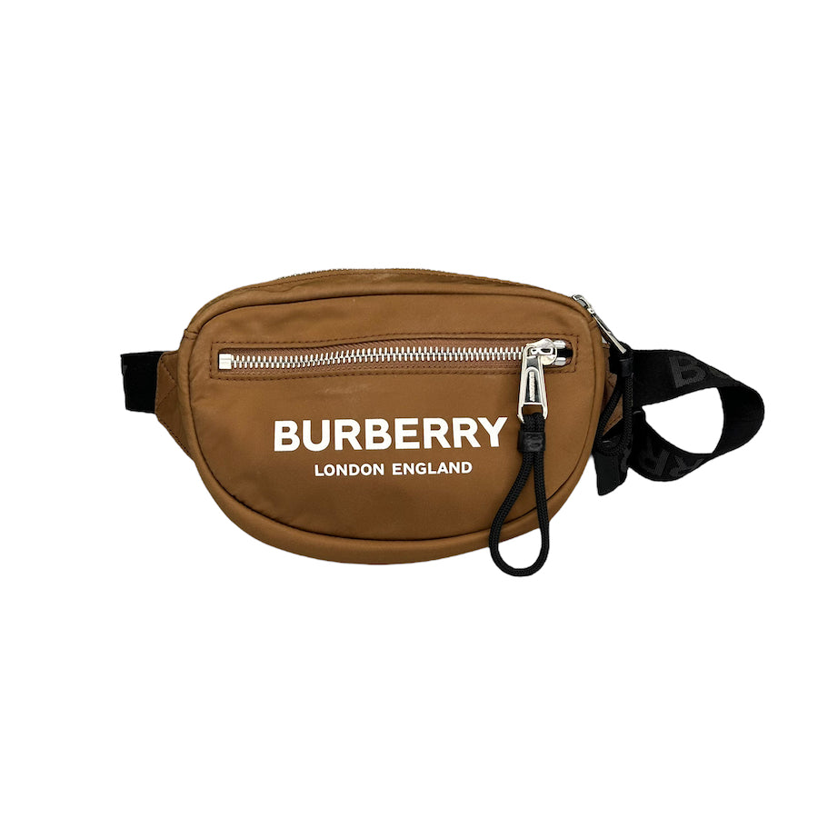 BURBERRY CANNON WAIST BAG - BROWN