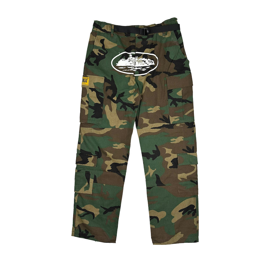 CORTEIZ GUERILLAZ CAMO CARGO PANTS – Top Floor Gallery