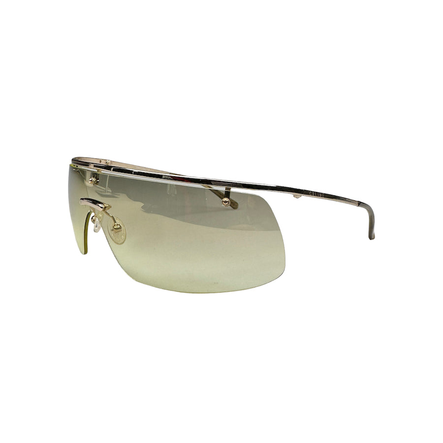 (NEW) CELINE SC1045 RIMLESS SHIELD SUNGLASSES