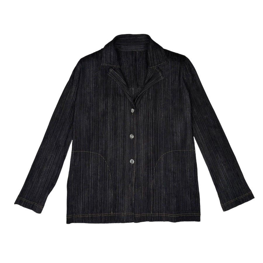 ISSEY MIYAKE PLEATS PLEASE BUTTON UP SHIRT