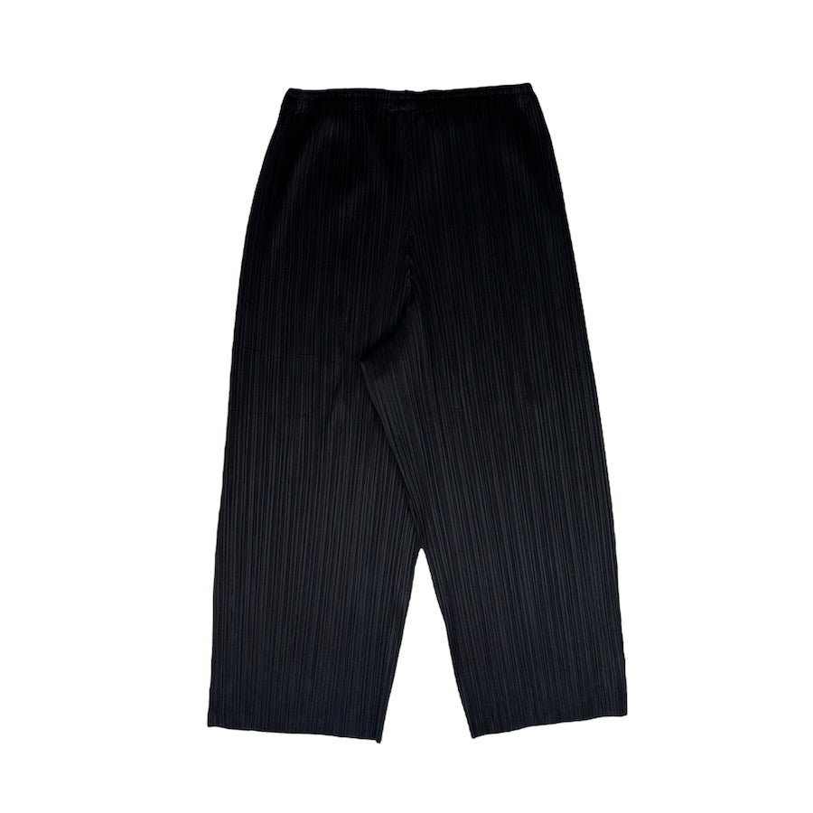 (3) ISSEY MIYAKE PLEATS PLEASE PANTS - BLACK