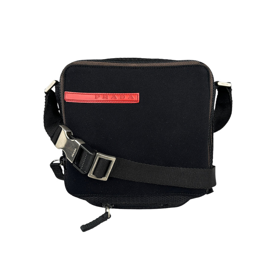 PRADA SPORT NEOPRENE & MESH 2-WAY CROSSBODY/WAISTBAG