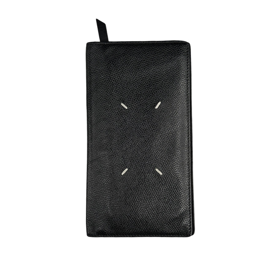 MAISON MARGIELA BLACK BI-FOLD LONG WALLET