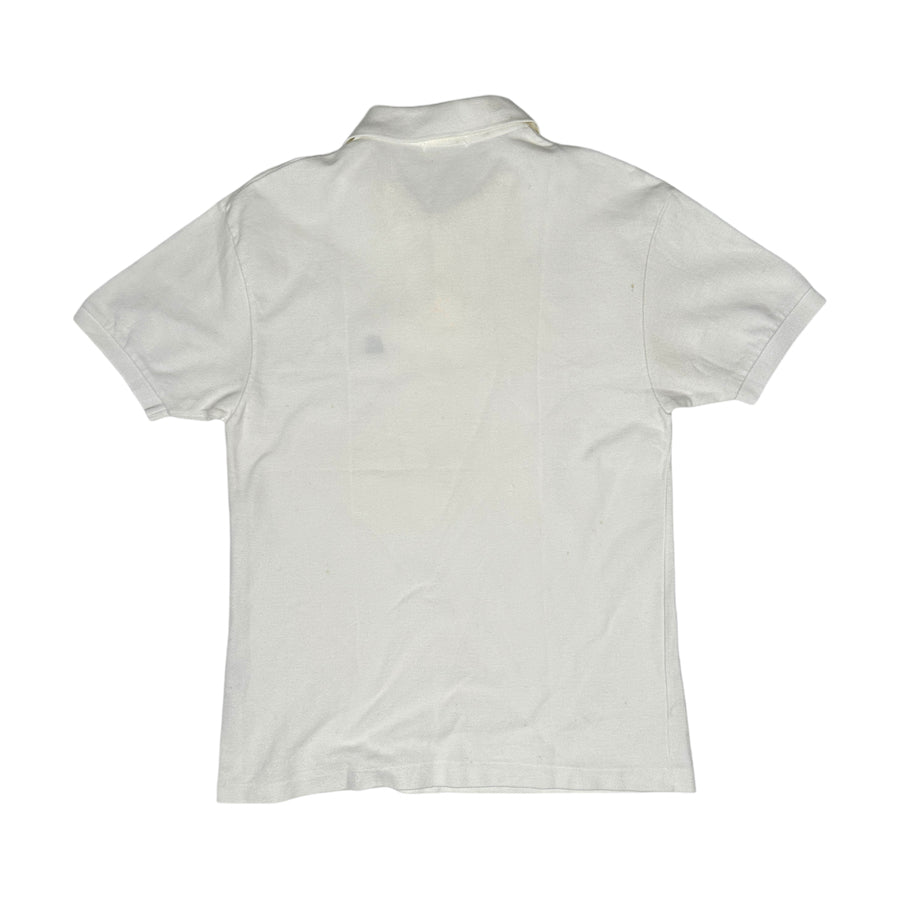 ISSEY MIYAKE SHORT SLEEVE POLO - WHITE