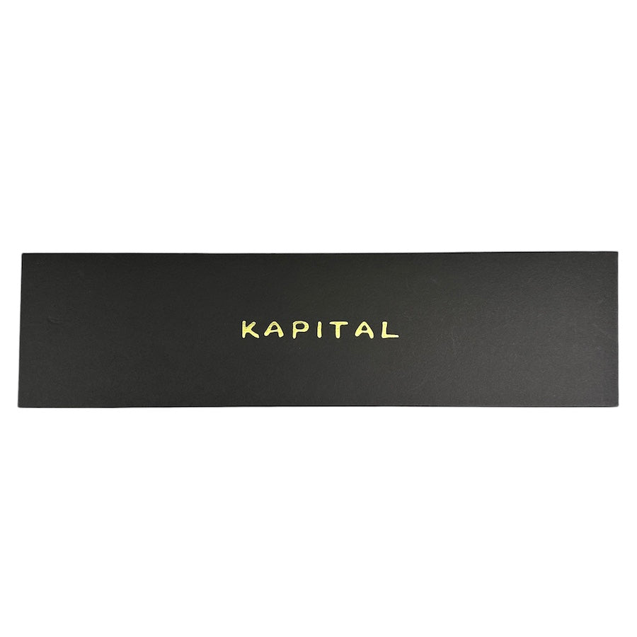 (BRAND NEW) KAPITAL SILK TWILL FEATHER TIE