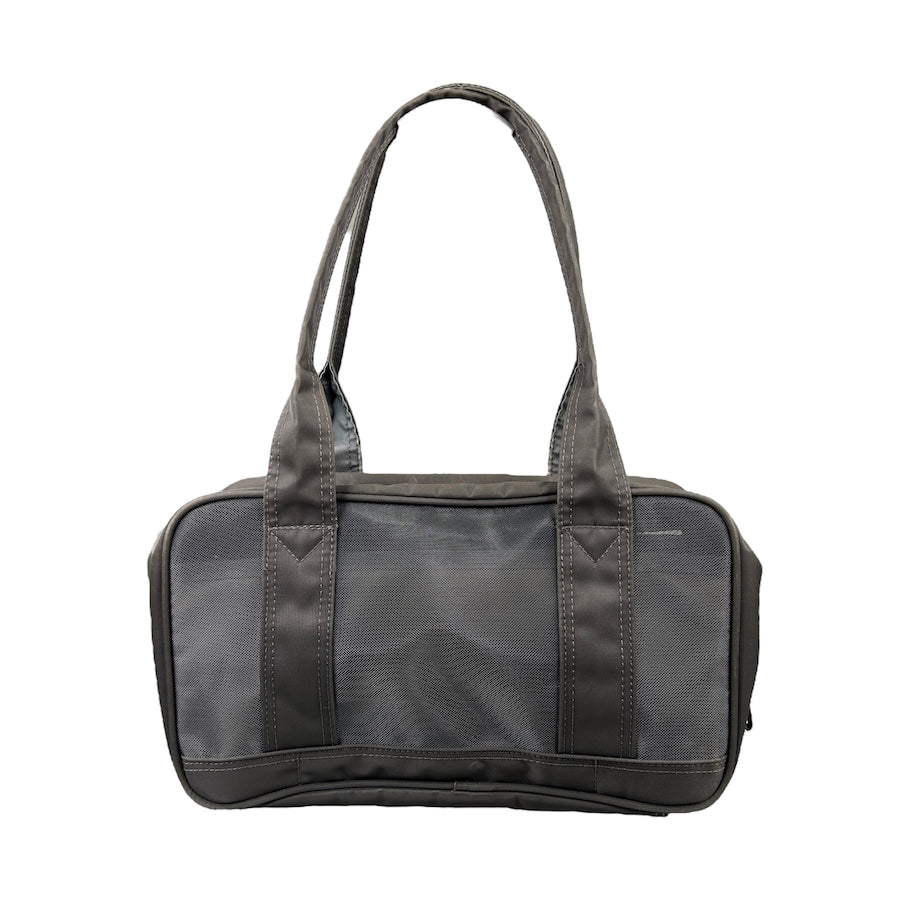 ISSEY MIYAKE MESH & NYLON TOP HANDLE BAG