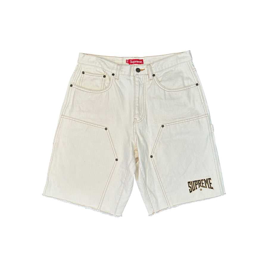 SUPREME SS22 CUTOFF DOUBLE KNEE PAINTER SHORTS