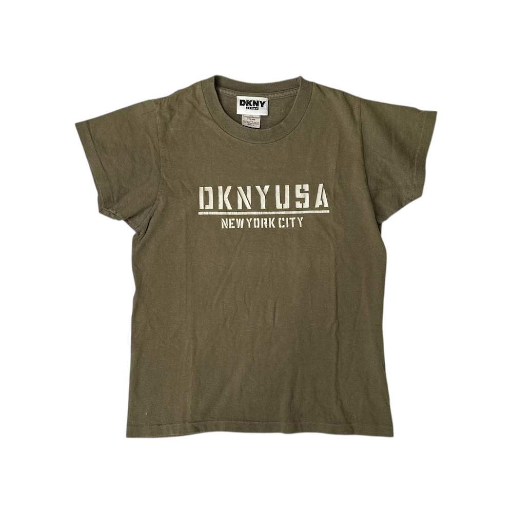 DKNY T-SHIRT - KHAKI