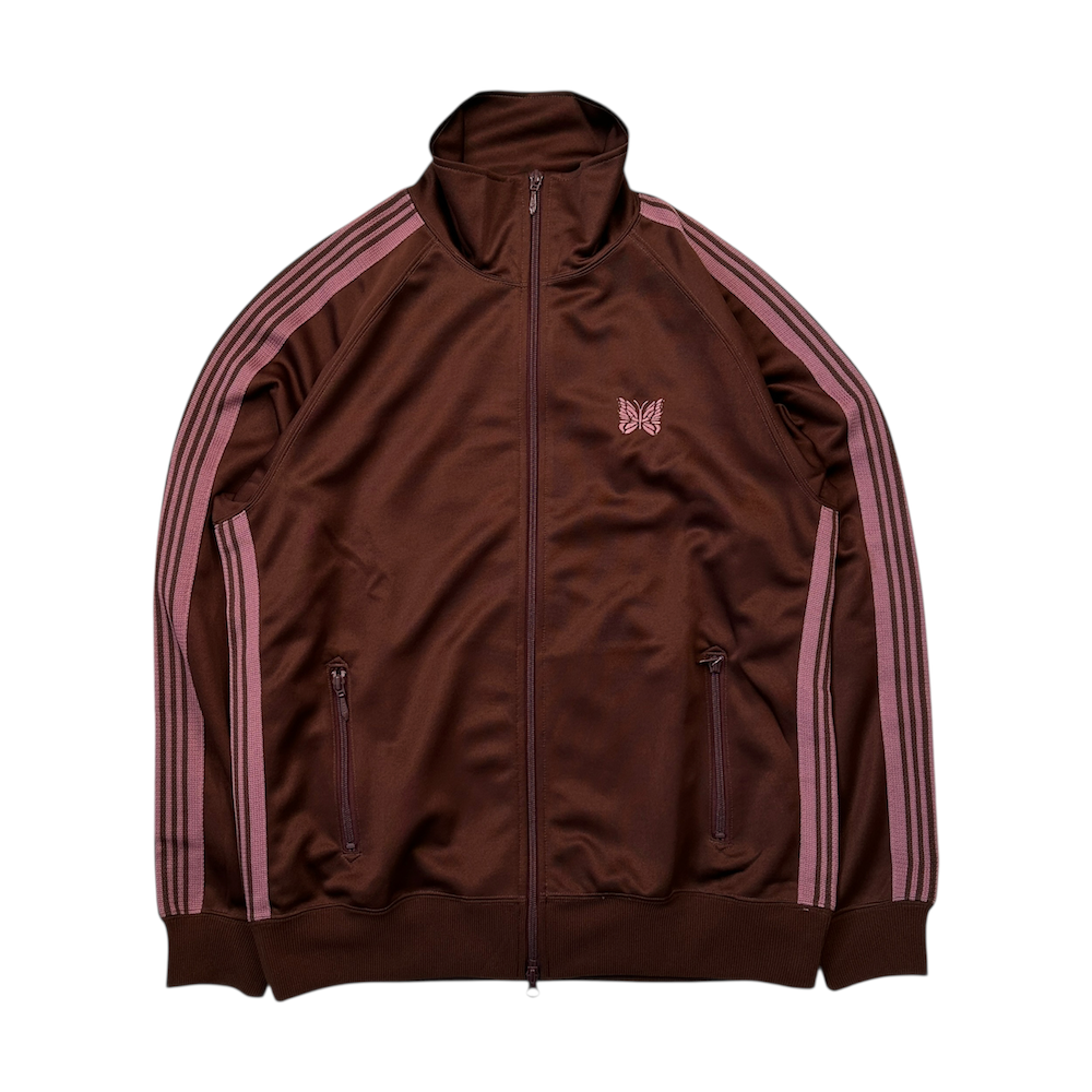 (NEW) NEEDLES H.D TRACK JACKET - BROWN