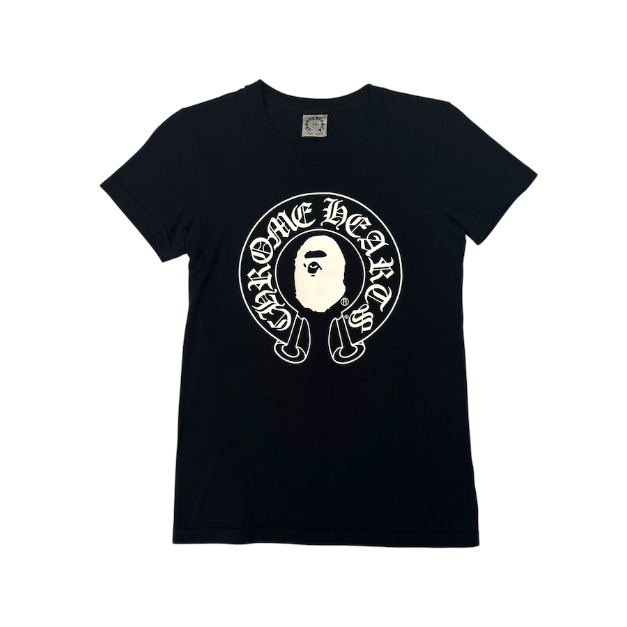 (XS) CHROME HEARTS X BAPE T-SHIRT