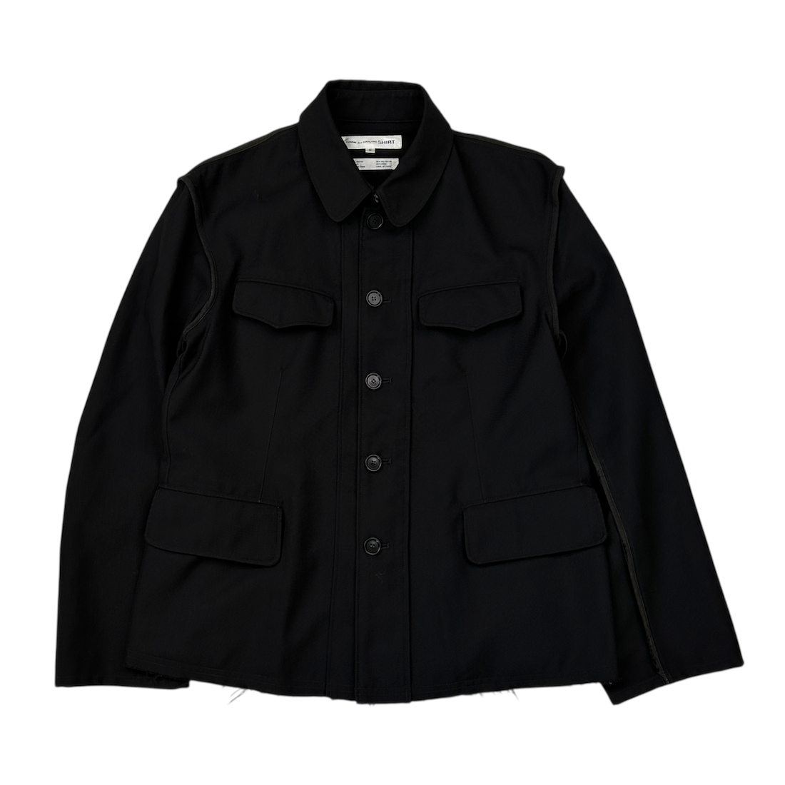 COMME DES GARCONS SHIRT 2002 WOOL-BLEND JACKET