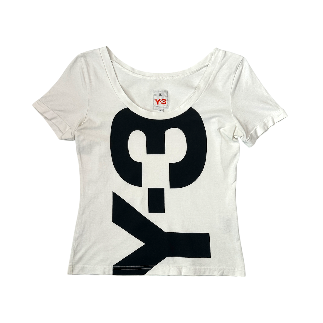 ADIDAS Y-3 LOGO T-SHIRT