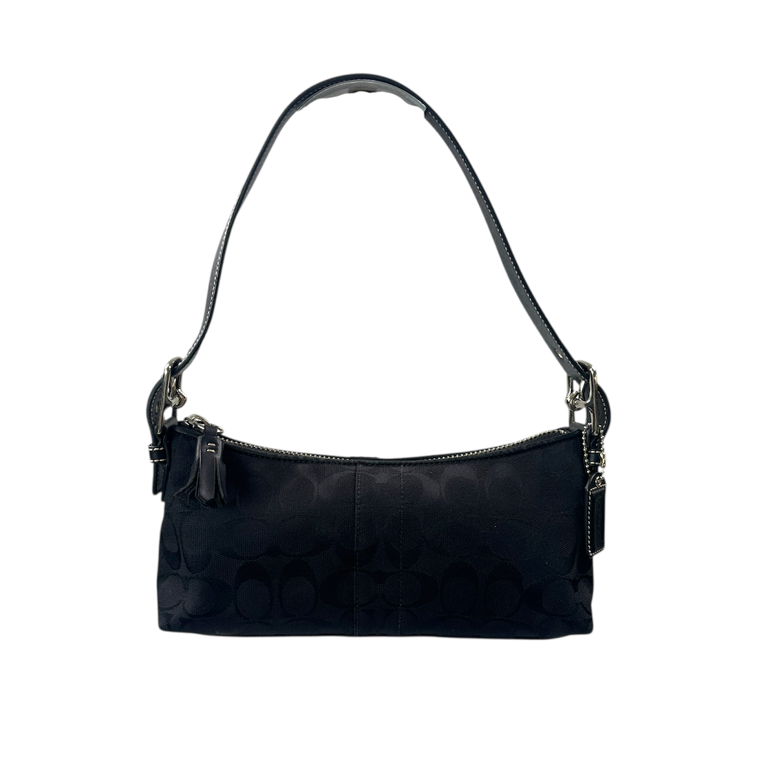 COACH SIGNATURE SIGNATURE CANVAS DEMI SHOULDER BAG