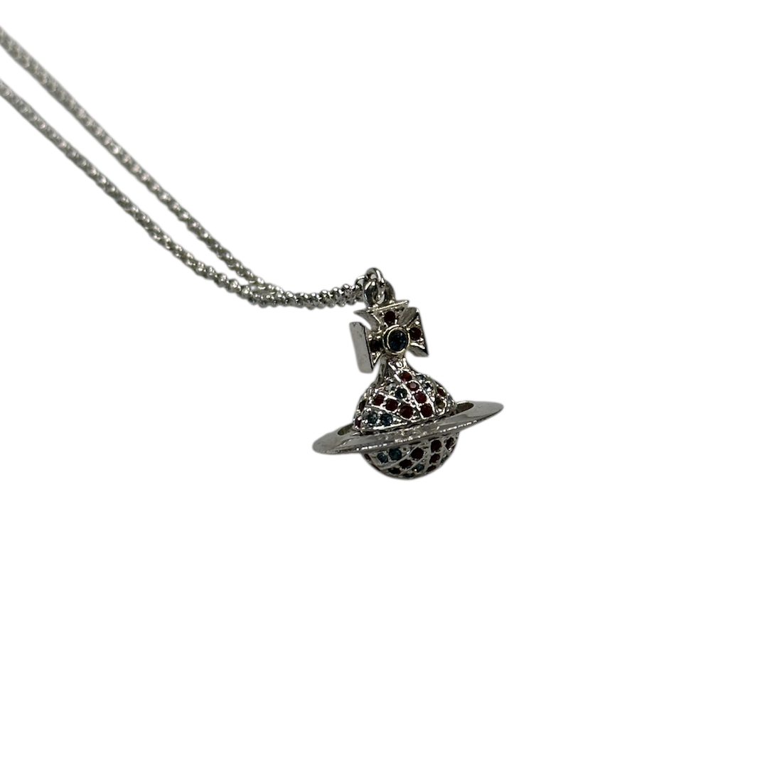 VIVIENNE WESTWOOD SMALL MAYFAIR ORB NECKLACE