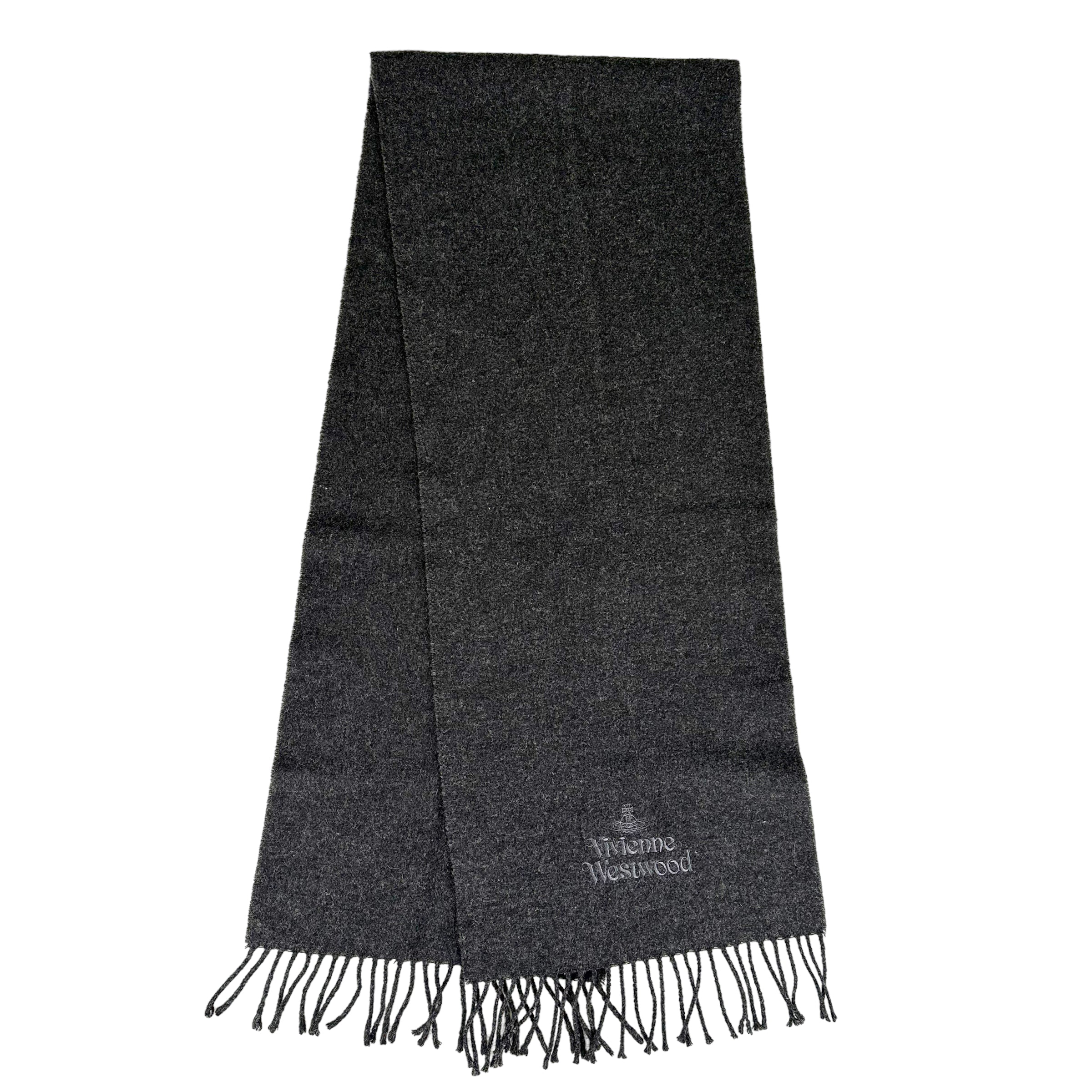 VIVIENNE WESTWOOD EMBROIDERED SCARF