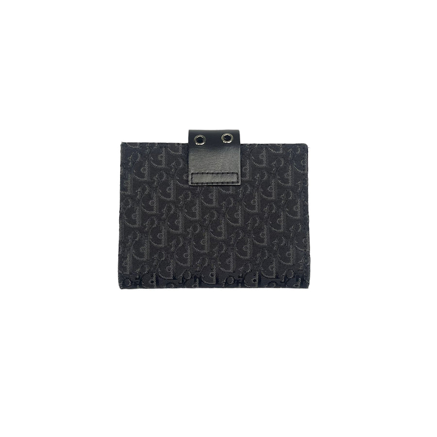 DIOR 2003 'STREET CHIC' BLACK BI-FOLD CARD HOLDER