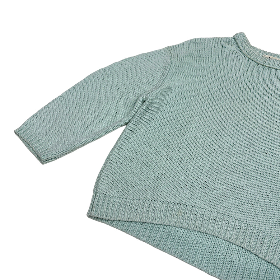 ACNE STUDIOS SHELBY CABLE KNIT SWEATER - LIGHT BLUE (XS)