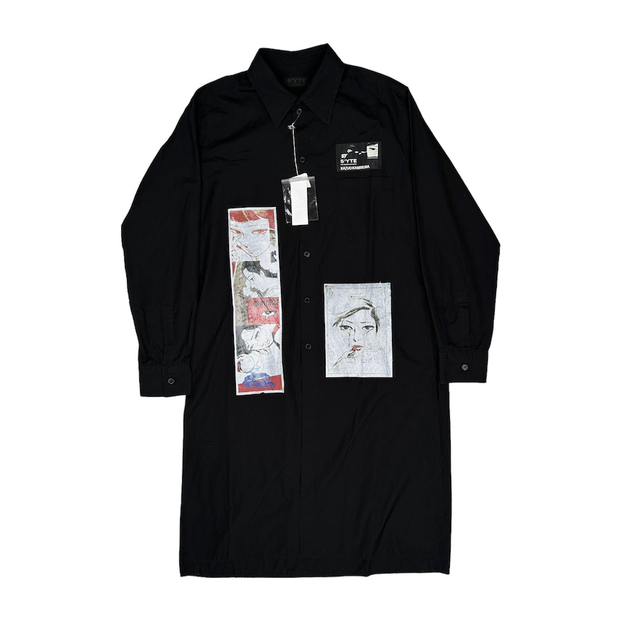 (BRAND NEW) YOHJI YAMAMOTO X KAMIMURA S'YTE BUTTON UP