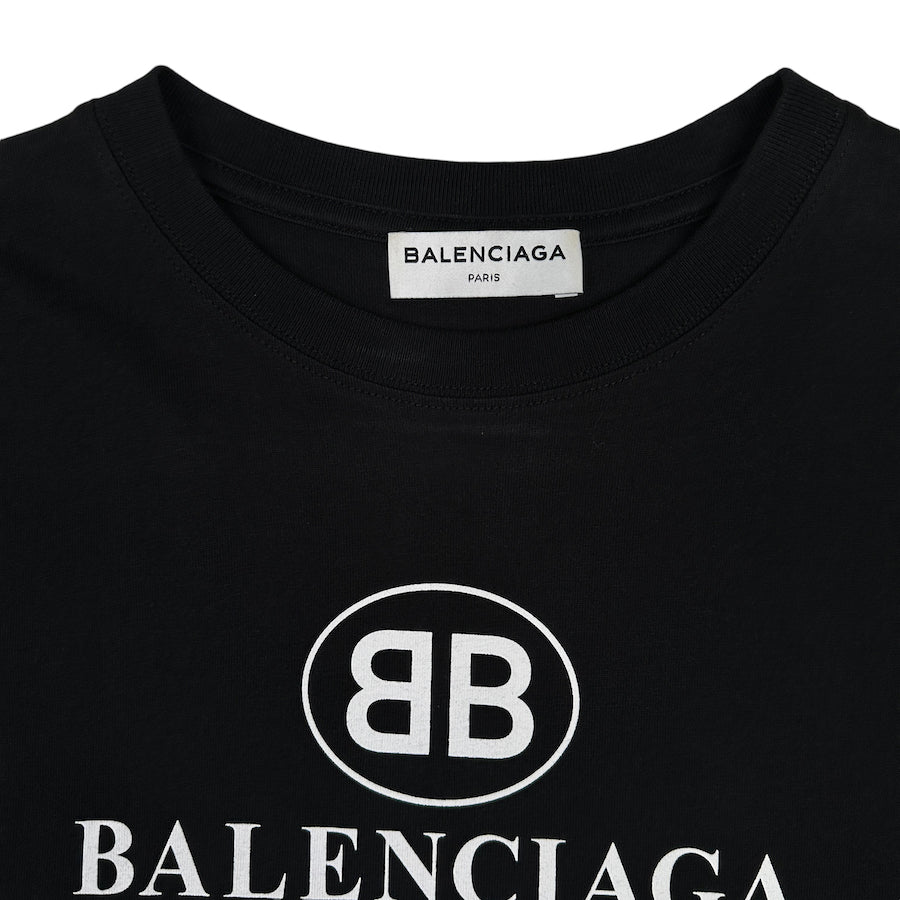 BALENCIAGA MODE TEE - BLACK