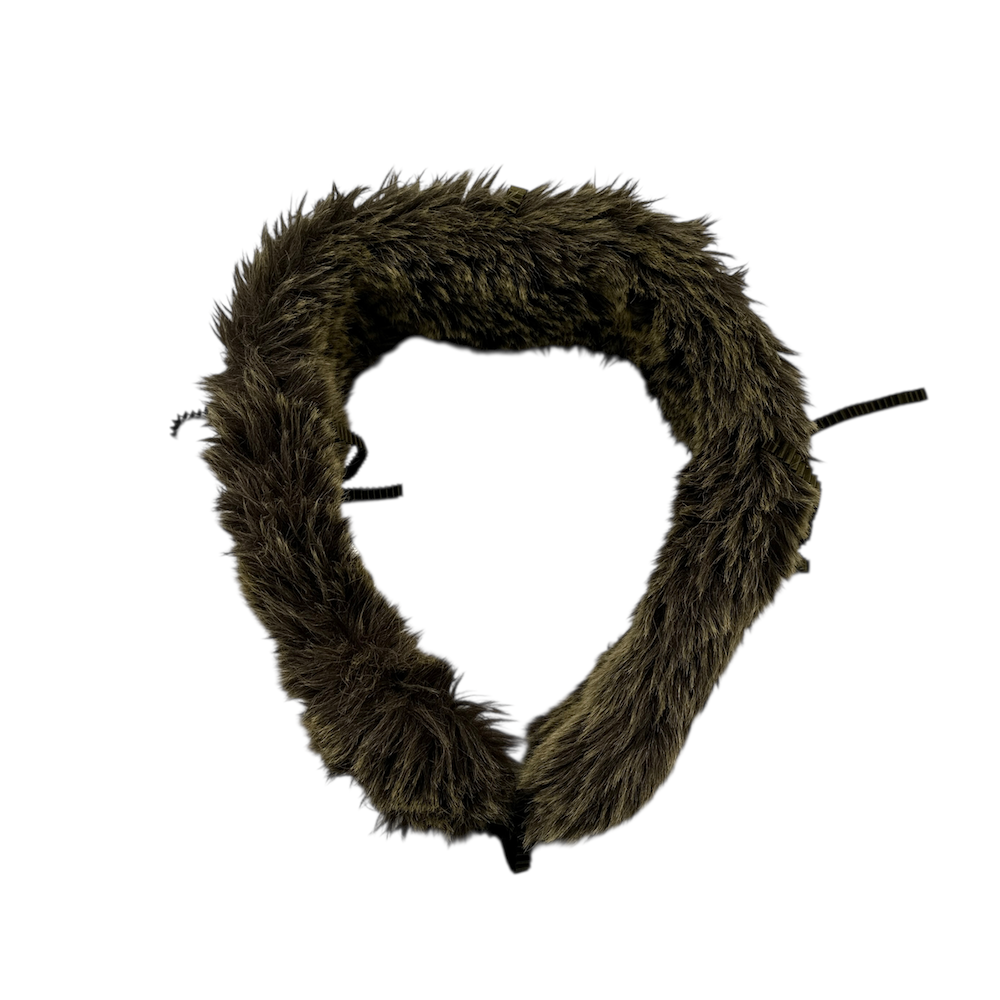 ISSEY MIYAKE FUAX FUR SCARF