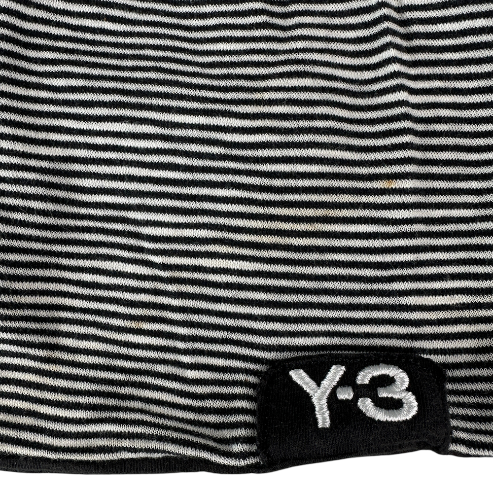 ADIDAS Y-3 STRIPED BEANIE