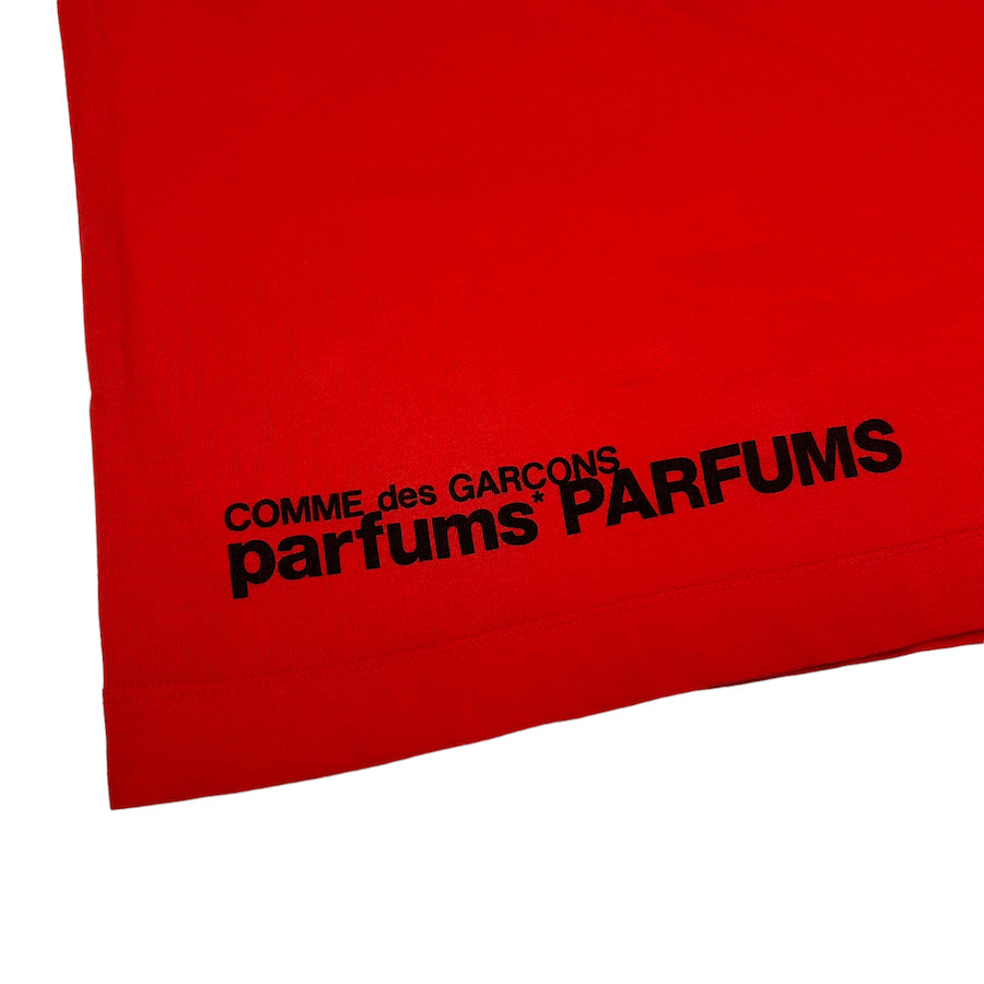 COMME DES GARCONS PARFUMS TEE - RED