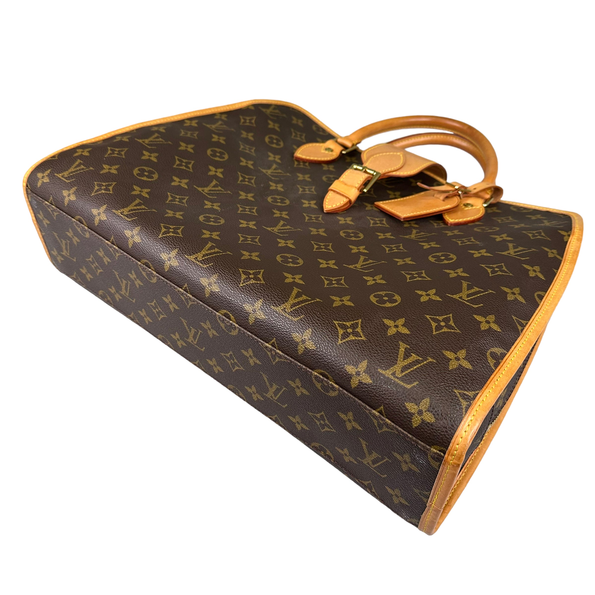 LOUIS VUITTON LARGE BRIEFCASE MONOGRAM BAG