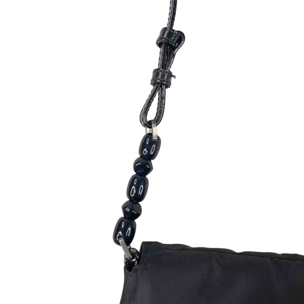 DIOR 1999 BLACK MALICE SHOULDER BAG