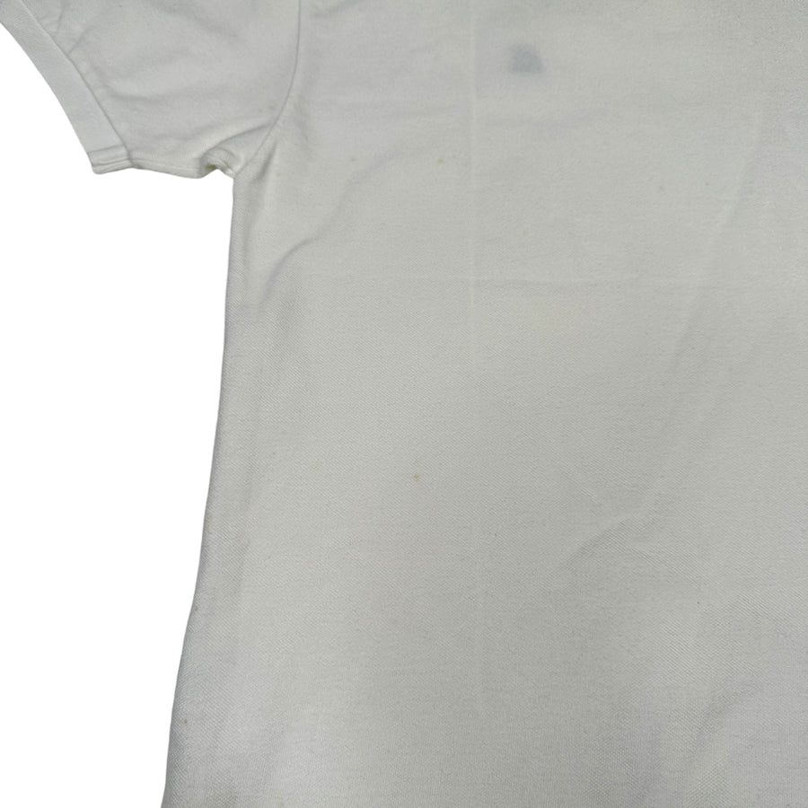 ISSEY MIYAKE SHORT SLEEVE POLO - WHITE