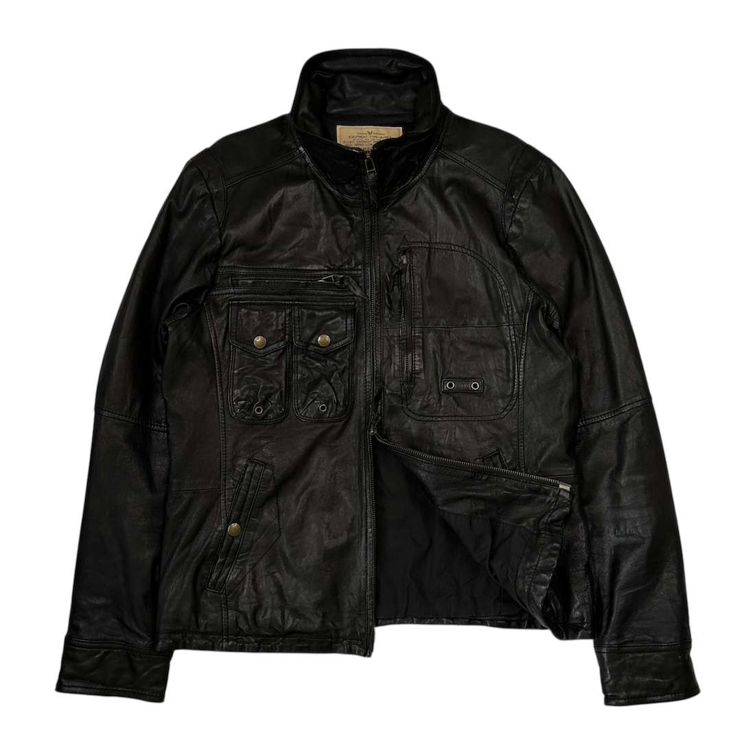AVIREX LEATHER FLIGHT JACKET