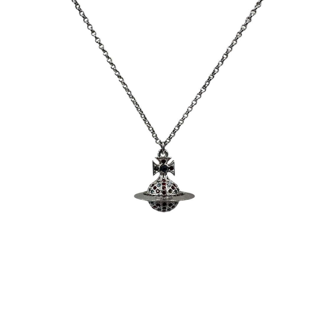 VIVIENNE WESTWOOD SMALL MAYFAIR ORB NECKLACE