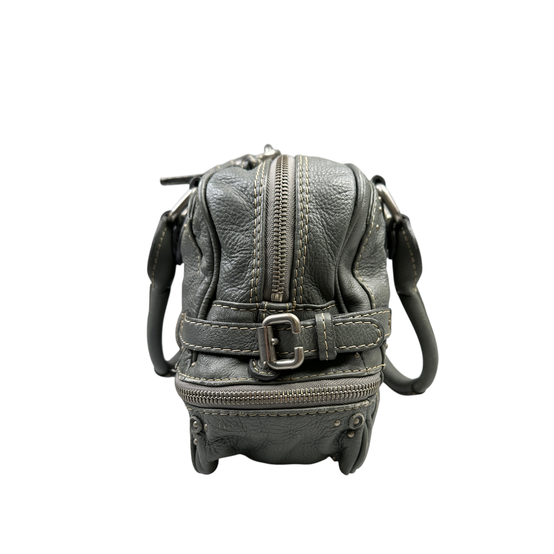 CHLOE PADDINGTON BAG - STONE GREY / SILVER