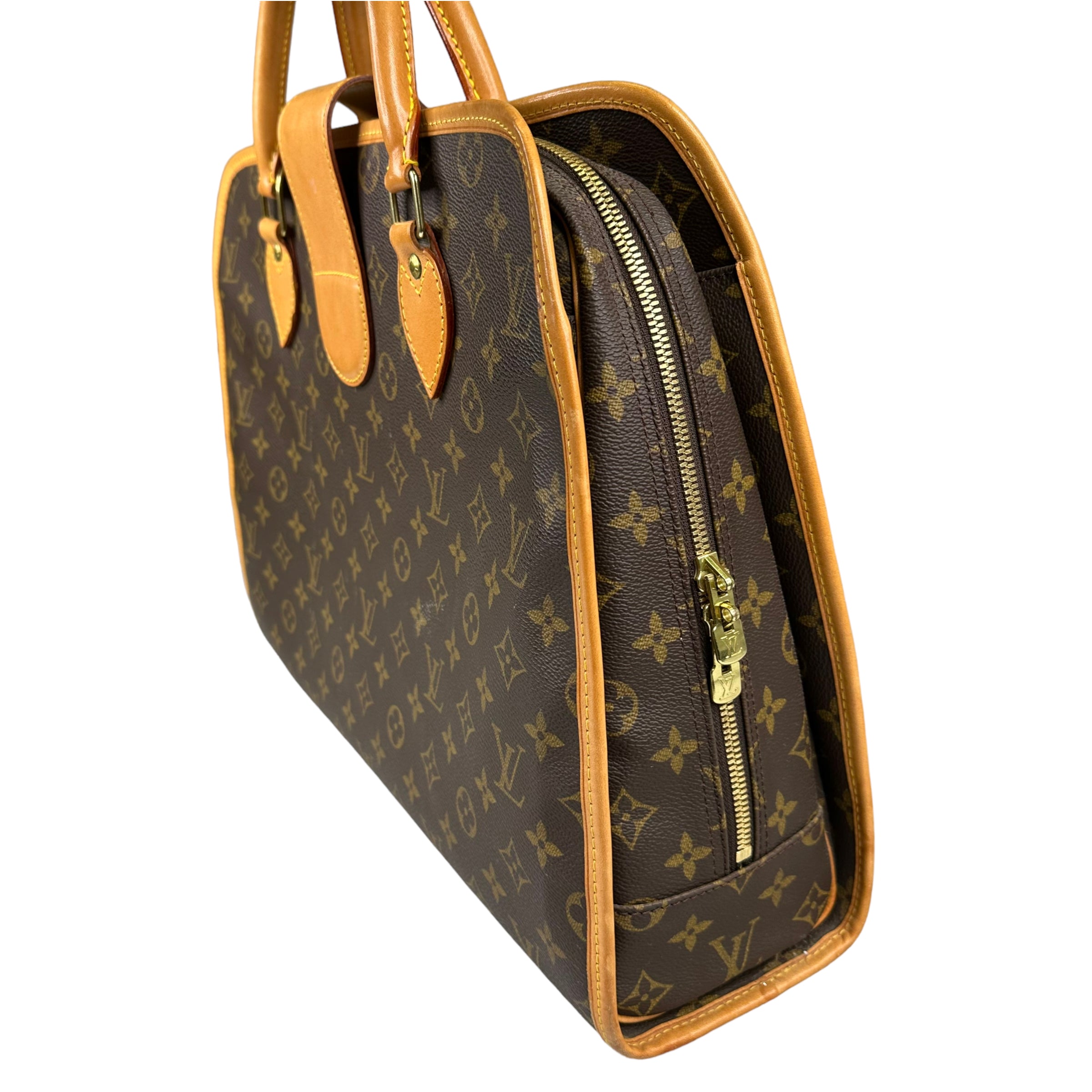 LOUIS VUITTON LARGE BRIEFCASE MONOGRAM BAG