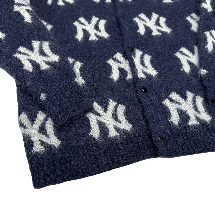 NEEDLES X BEAMS BOY MLB MOHAIR BLEND CARDIGAN