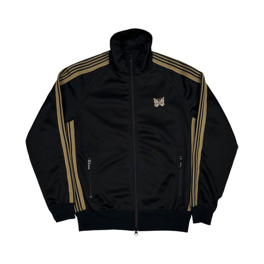 NEEDLES TRACK JACKET - BLACK / GOLD