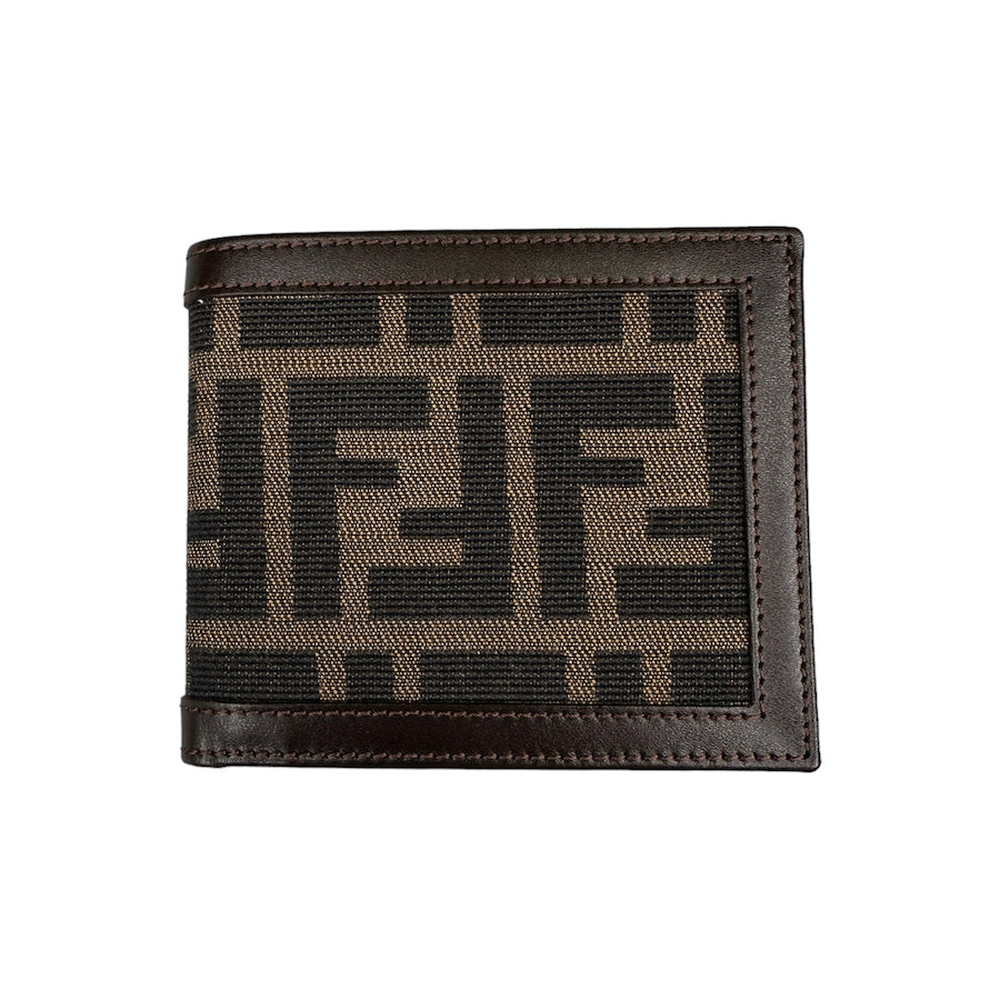 (NEW W/ BOX) FENDI ZUCCA CANVAS BI-FOLD WALLET