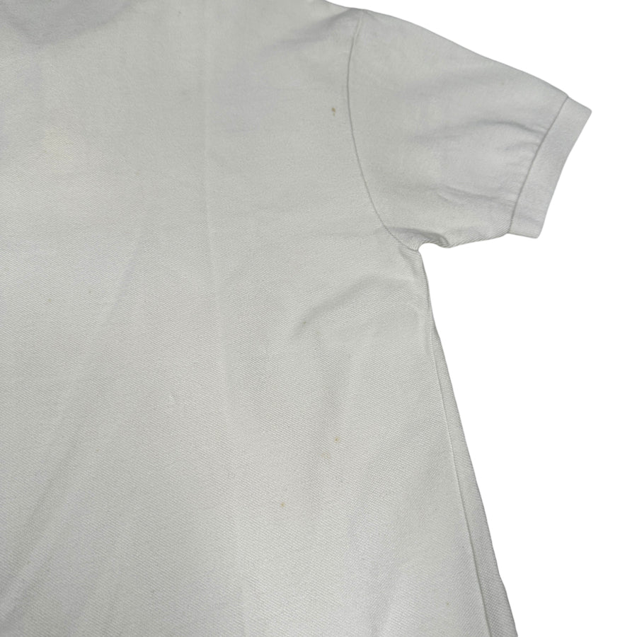 ISSEY MIYAKE SHORT SLEEVE POLO - WHITE