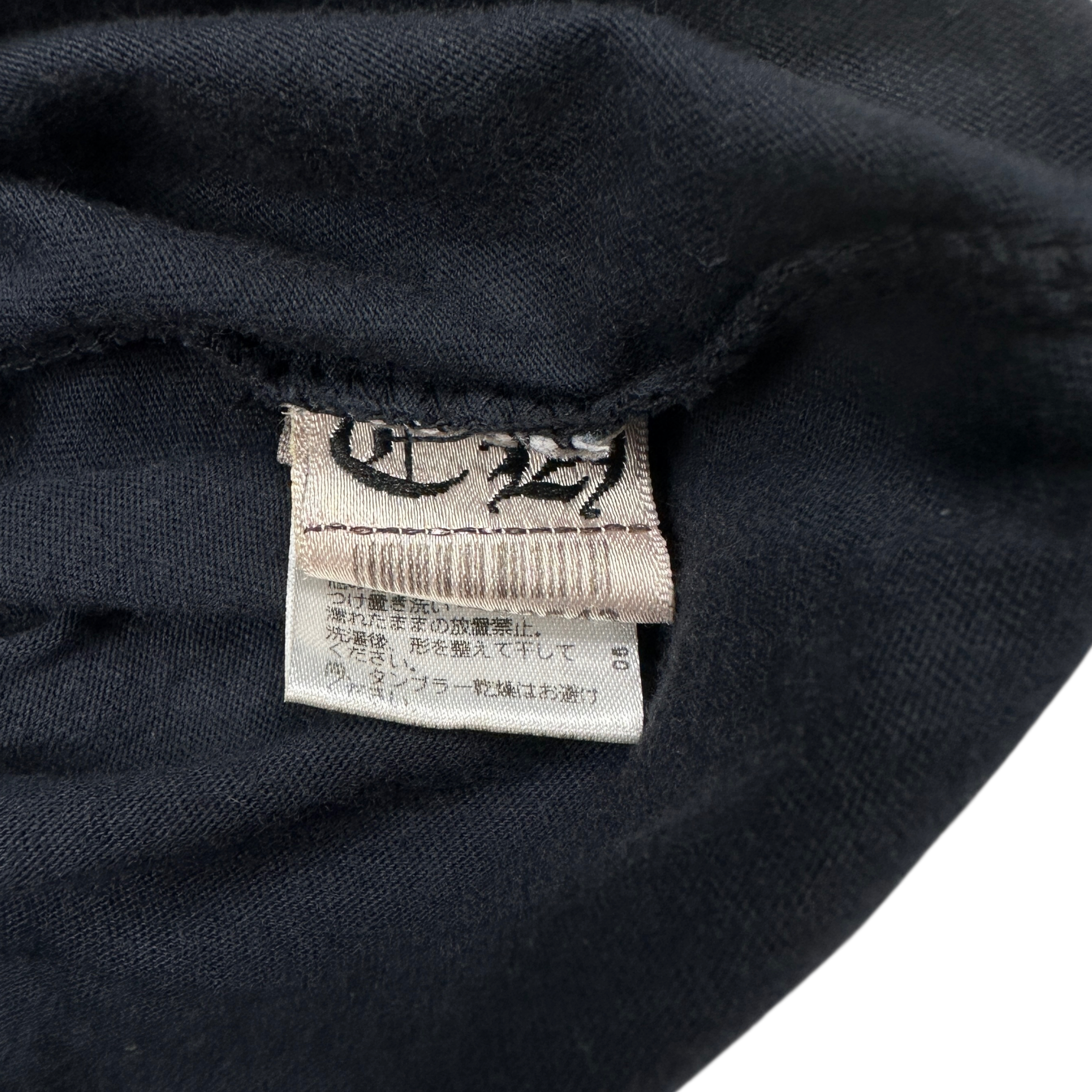 CHROME HEARTS V NECK TOP - BLACK/RED