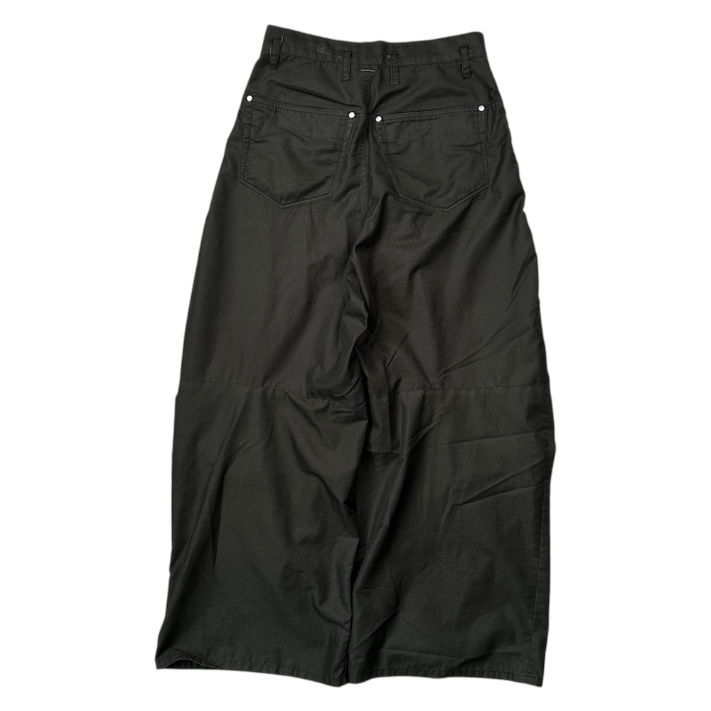 (S) SHINYA KOZUKA HI BAGGY PANTS - BLACK