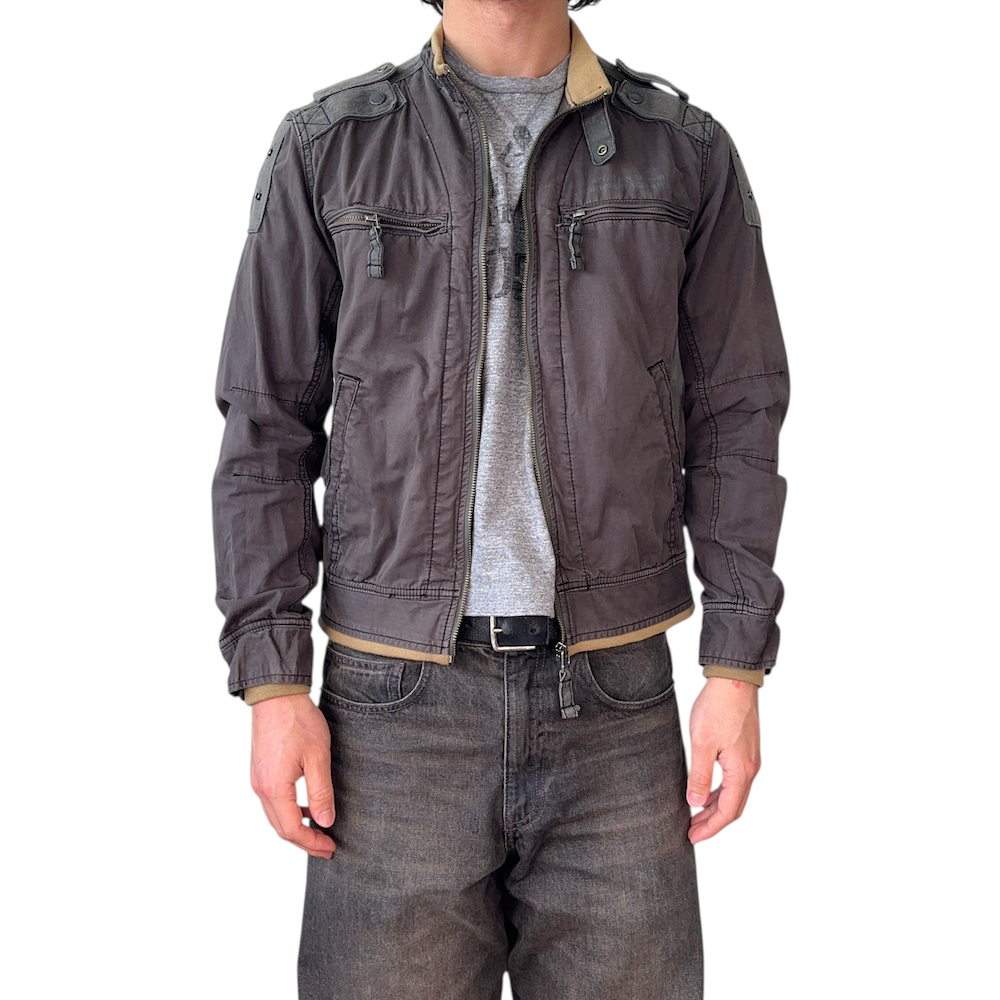 AVIREX MILITARY FLIGHT JACKET - BROWN