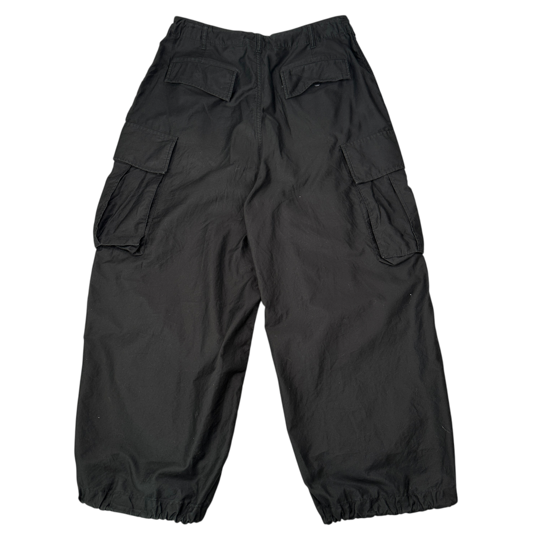 (S) NEEDLES H.D BDU PANTS - BLACK
