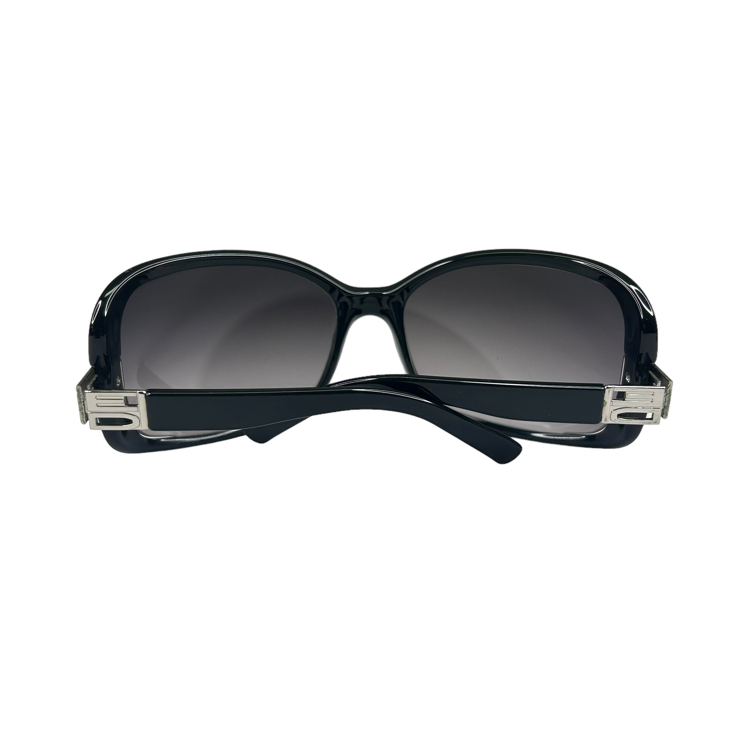 FENDI FS5004 LARGE FRAME BLACK SUNGLASSES