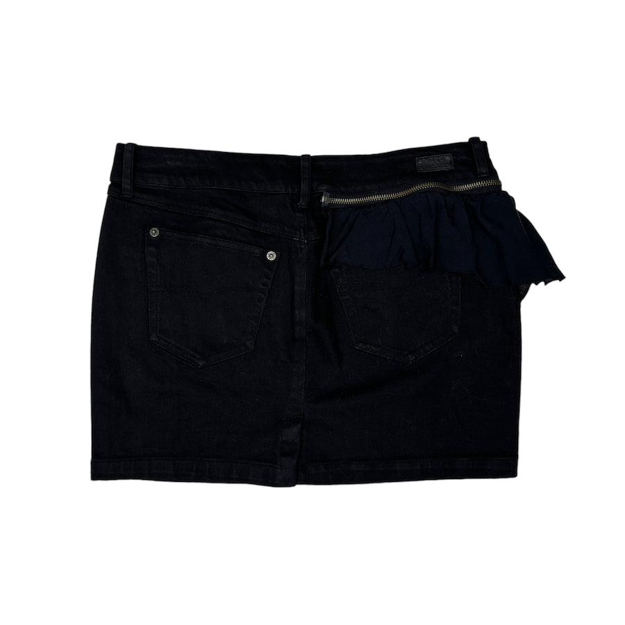 (BRAND NEW) DIESEL BLACK DENIM MINI SKIRT