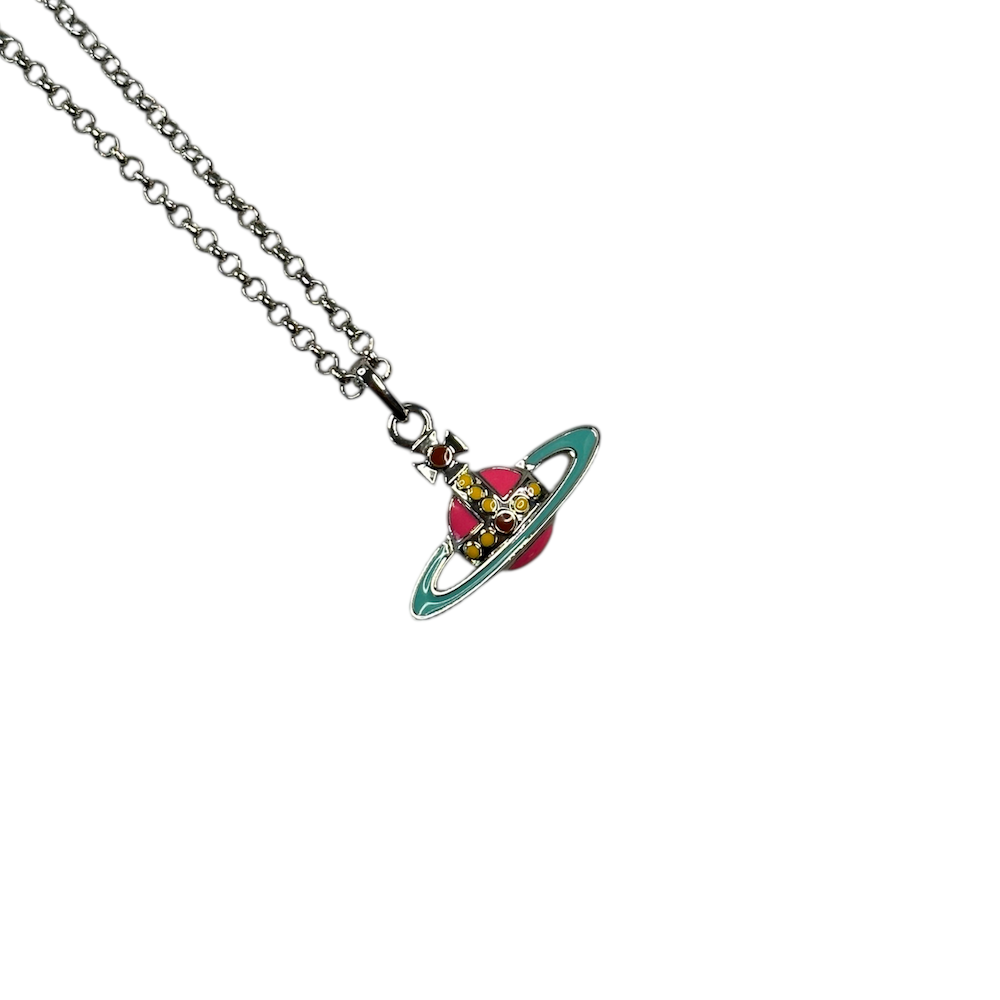 VIVIENNE WESTWOOD ENAMEL MAYFAIR NECKLACE