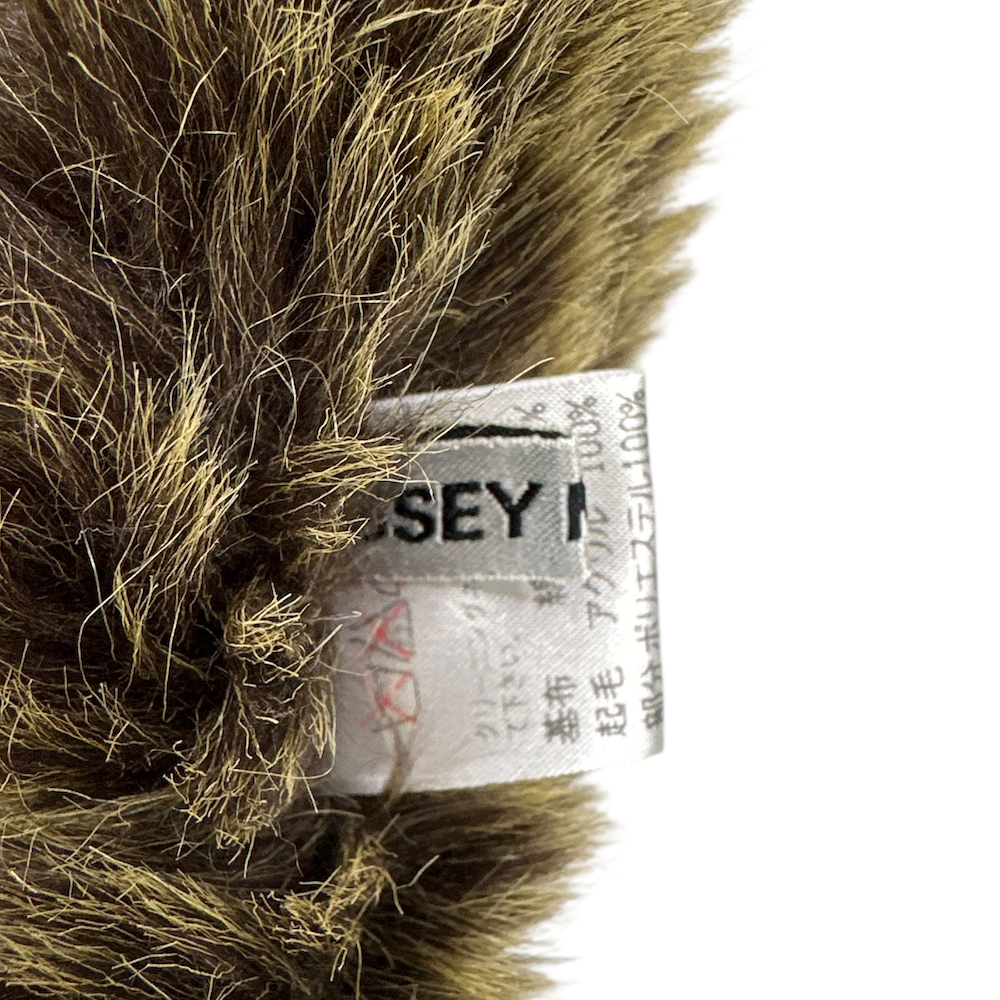 ISSEY MIYAKE FUAX FUR SCARF