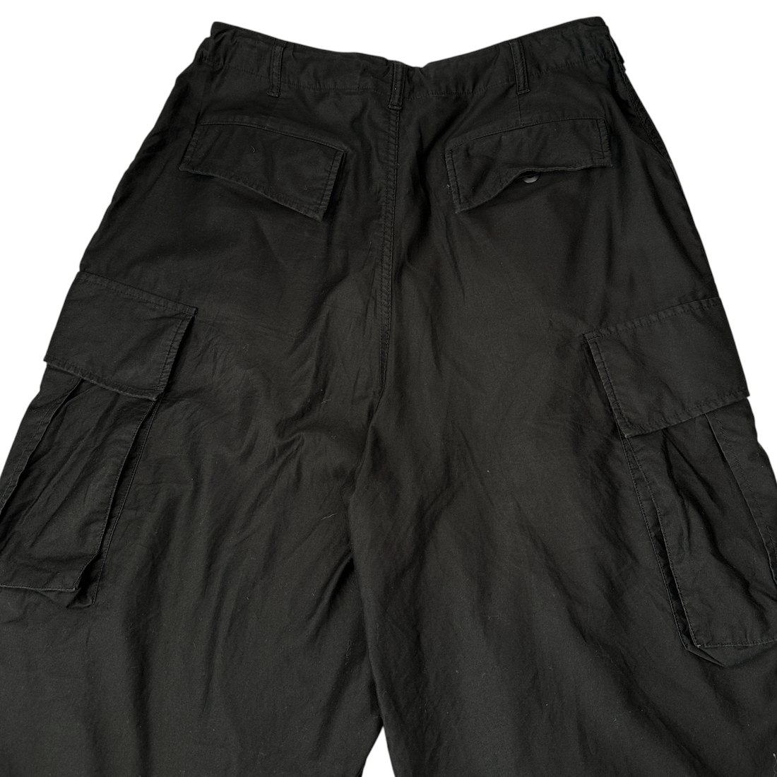 (S) NEEDLES H.D BDU PANTS - BLACK