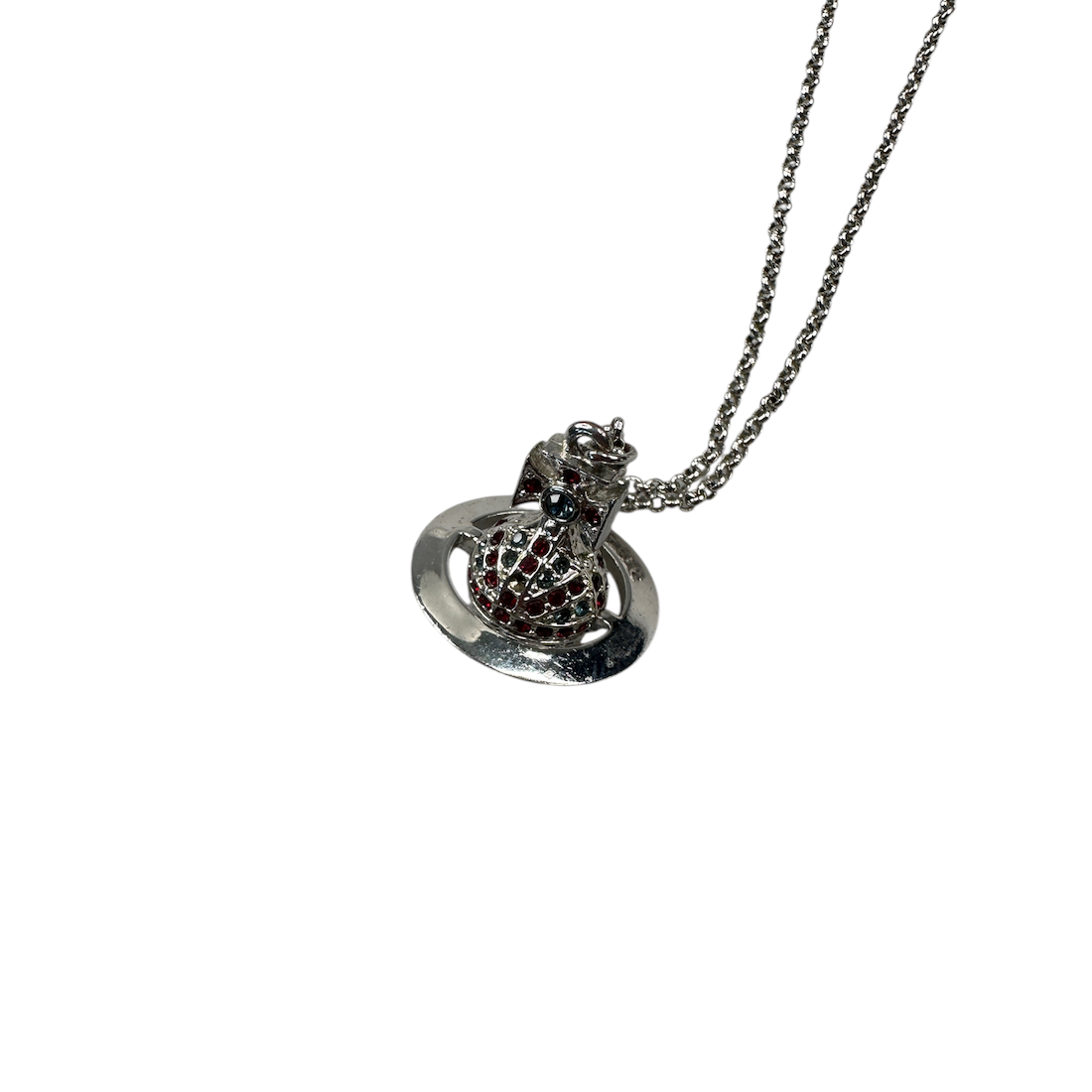 VIVIENNE WESTWOOD SMALL MAYFAIR ORB NECKLACE