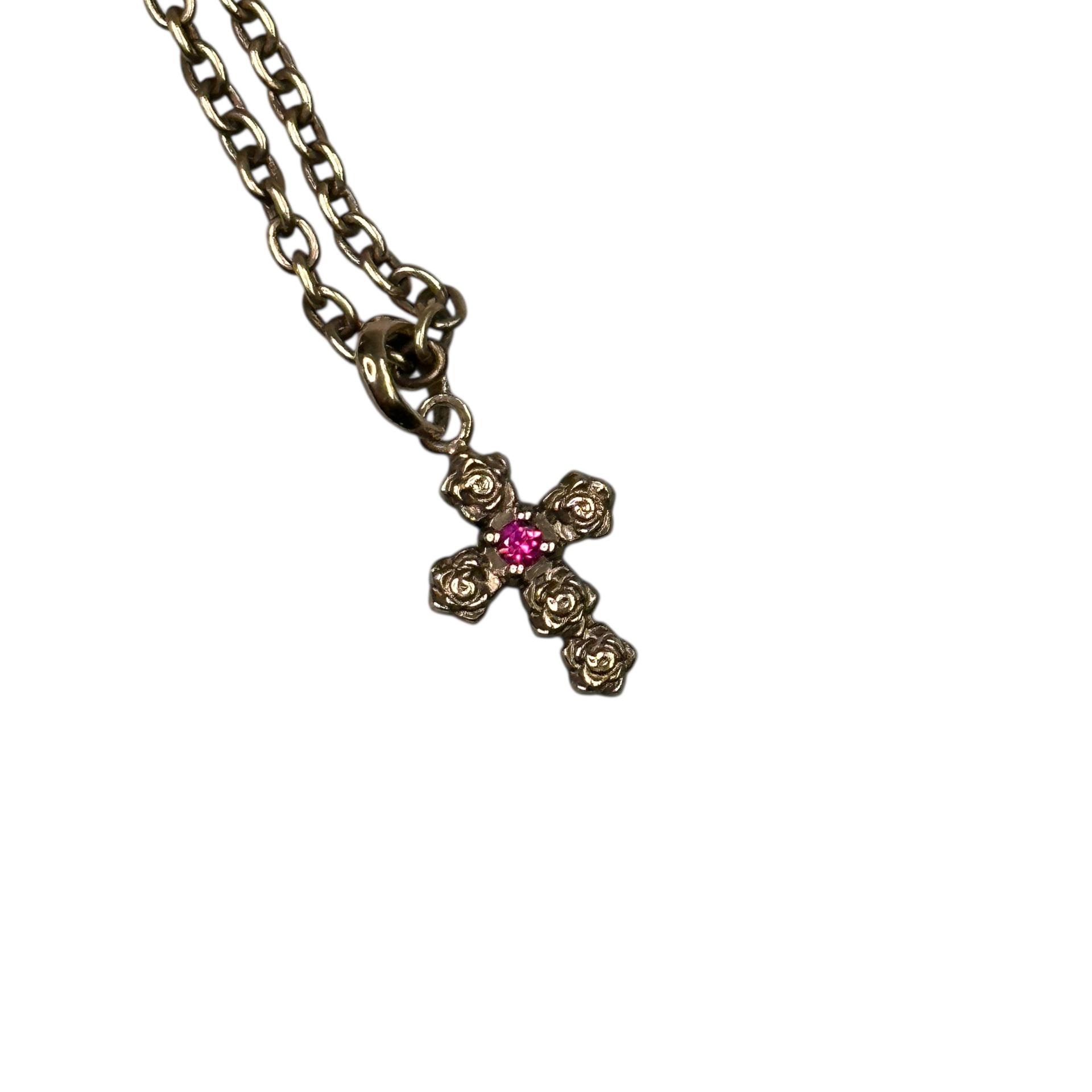 DEAL TEARS CRUCIFIX NECKLACE - GOLD PLATED (925 SILVER)