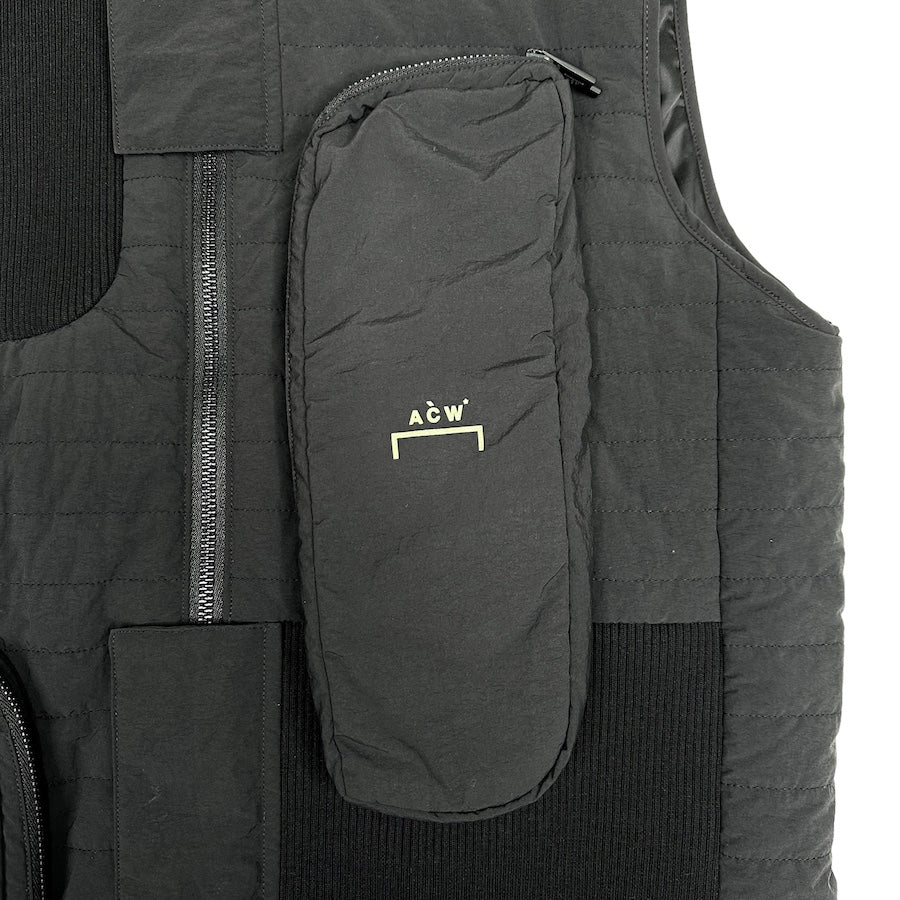 A COLD WALL PADDED POCKET RIB VEST